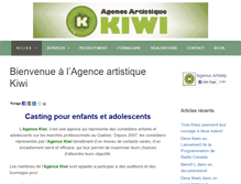 Tablet Screenshot of agencekiwi.com